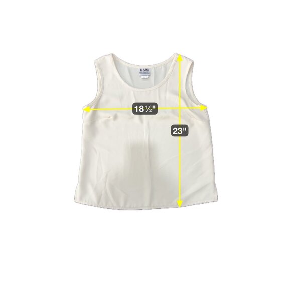 R&M Richards Womens 3 Piece Outfit Size 8 Jacket Sleeveless Top Pants - Picture 14 of 16